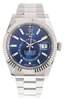 Rolex Sky-Dweller 336934-0005 42mm White gold and Oystersteel Blue 3