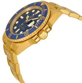 Rolex Submariner 116618LB nullmm Yellow gold Blue 1