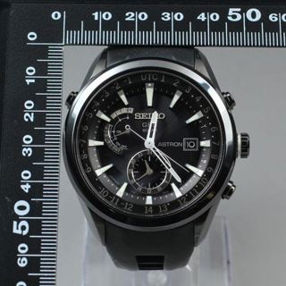 Seiko Astron GPS Solar 7X52-0AB0 Stainless steel Black Japan