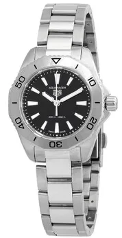 TAG Heuer Aquaracer Lady WBP1410.BA0622 30mm Stainless steel Black