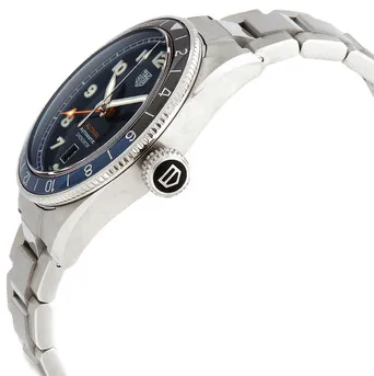 TAG Heuer Autavia WBE511A.BA0650 42mm Stainless steel Blue 1