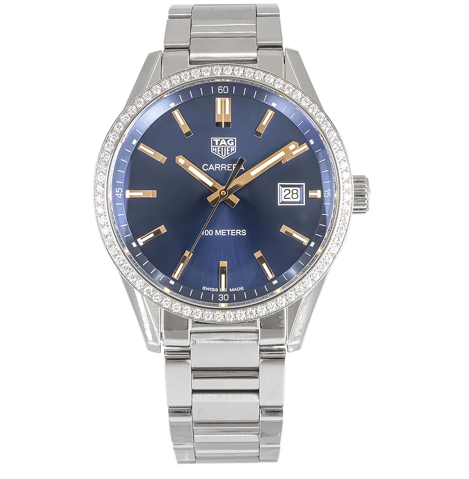 TAG Heuer Carrera WAR1114 39mm Stainless steel Blue
