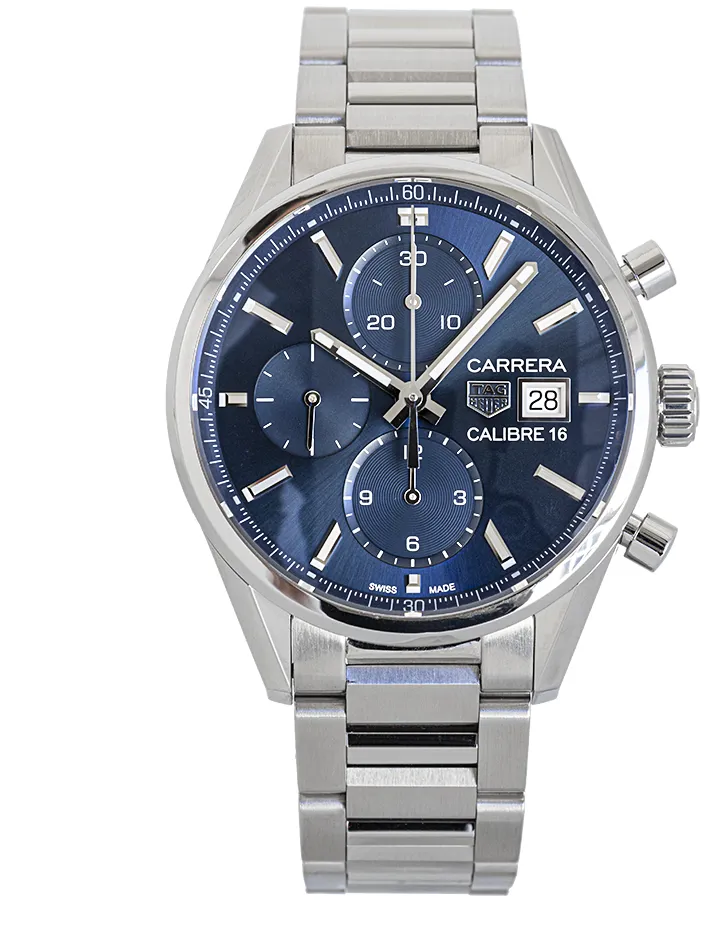TAG Heuer Carrera 41mm Stainless steel Blue