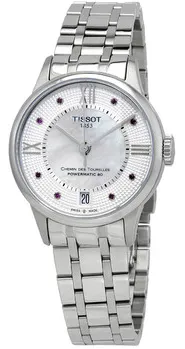 Tissot Chemin Des Tourelles T099.207.11.113.00 32mm Stainless steel White