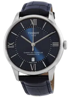 Tissot Chemin Des Tourelles T099.407.16.048.00 42mm Stainless steel Blue