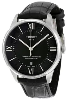 Tissot Chemin Des Tourelles T0994071605800 42mm Stainless steel Black