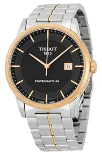 Tissot Luxury Automatic T0864072205100 Stainless steel Black