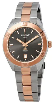 Tissot PR 100 T101.910.22.061.00 36mm Stainless steel Anthracite