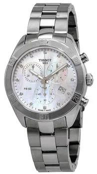 Tissot PR 100 T101.917.11.116.00 38mm Stainless steel White Mother of Pearl