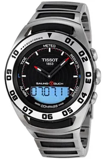 Tissot Sailing-Touch T056.420.21.051.00 Stainless steel Black