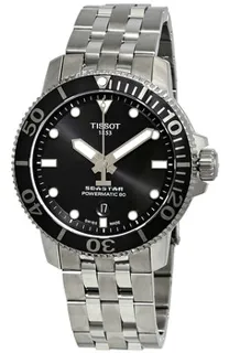 Tissot Seastar 1000 T120.407.11.051.00 Stainless steel Black