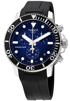 Tissot Seastar 1000 T120.417.17.041.00 45mm Stainless steel Black