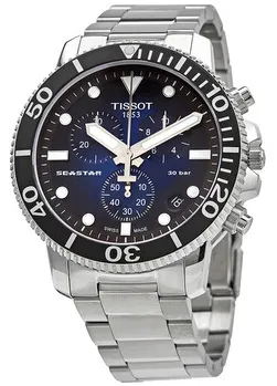 Tissot Seastar T120.417.11.041.01 45.5mm Stainless steel Black