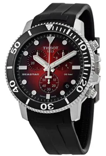 Tissot Seastar T120.417.17.421.00 Stainless steel Red