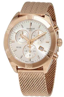 Tissot T-Classic T101.917.33.031.00 Yellow gold and Stainless steel Silver