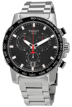 Tissot T-Sport T125.617.11.051.00 45mm Stainless steel Black