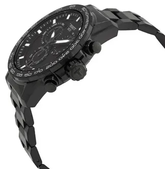 Tissot T-Sport T125.617.33.051.00 45mm Stainless steel and Black PVD Black 1