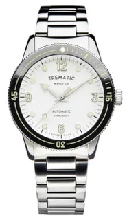 Trematic Ac 14 141213 39mm Stainless steel White