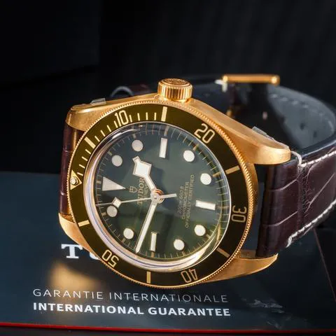 Tudor Black Bay 58 79018V 39mm Yellow gold Green