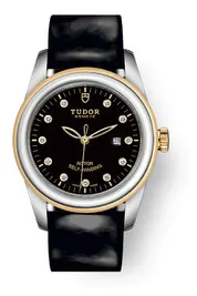 Tudor Glamour 53003-0020 31mm Stainless steel Black