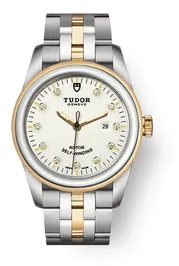 Tudor Glamour 53003-0066 31mm Stainless steel White