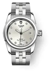 Tudor Glamour Date 51000-0002 Stainless steel Silver