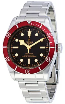 Tudor Heritage Black Bay 41mm Stainless steel Black