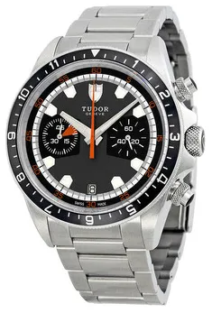 Tudor Heritage 70330N-95740 42mm Stainless steel Black and Gray