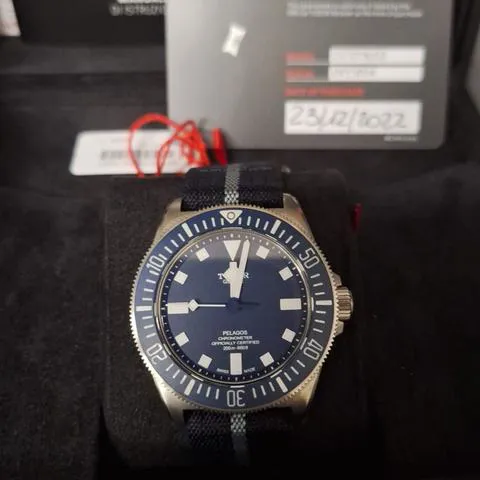 Tudor Pelagos 25707B 42mm Titanium Blue 8