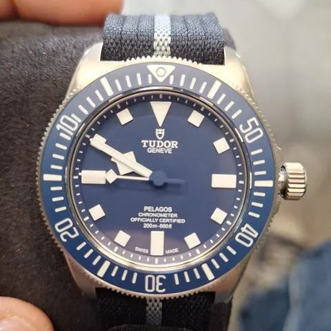 Tudor Pelagos 25707B 42mm Titanium Blue 11