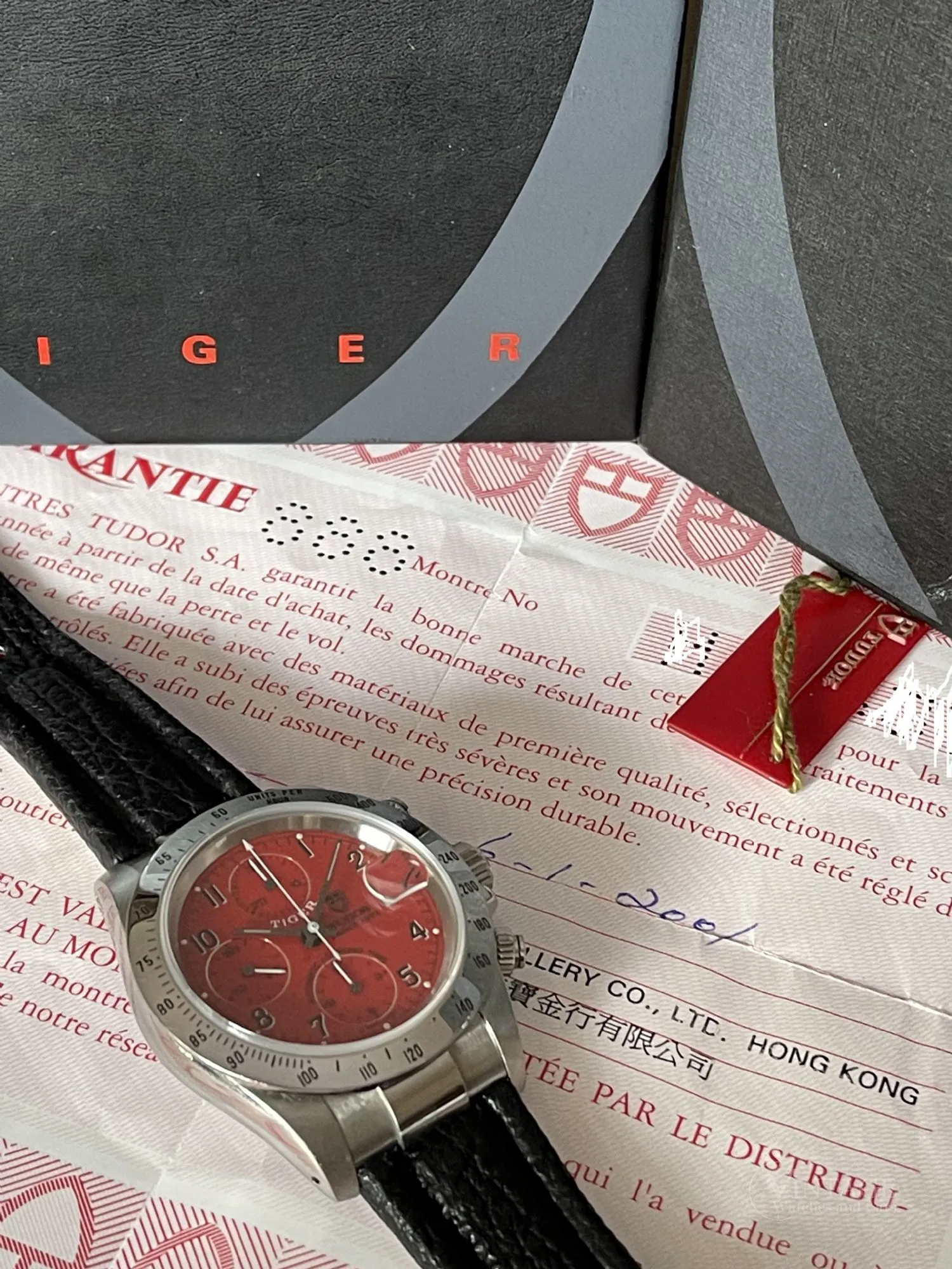 Tudor Prince Date 79280 40mm Stainless steel Red 8