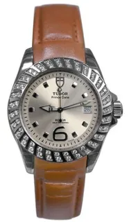 Tudor Prince Date 79430P Stainless steel Beige