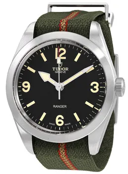 Tudor Ranger M79950-0003 39mm Stainless steel Black