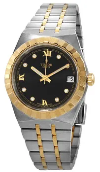 Tudor Royal M28403-0005 34mm Stainless steel Black