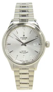 Tudor Style M12500-0001 38mm Stainless steel Silver 5