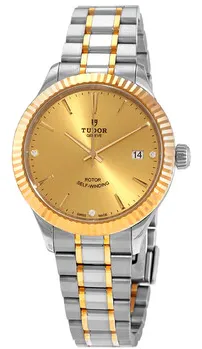 Tudor Style M12513-0007 38mm Stainless steel Champagne