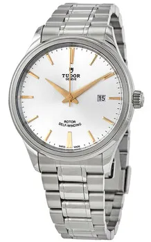Tudor Style M12700-0017 41mm Stainless steel Silver