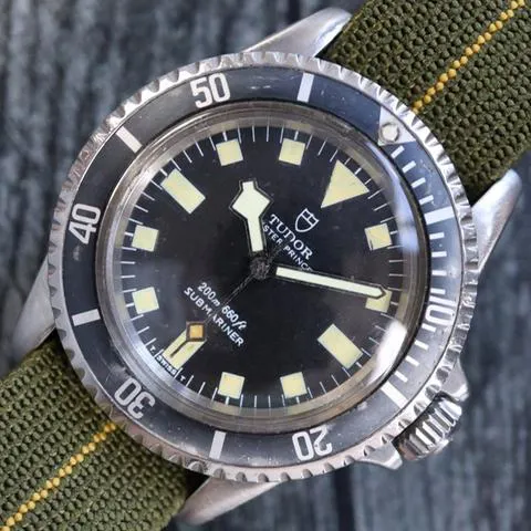 Tudor Submariner 7016 40mm Stainless steel Black