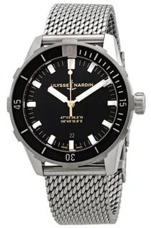 Ulysse Nardin Diver 8163-175-7MIL/92 Stainless steel Black