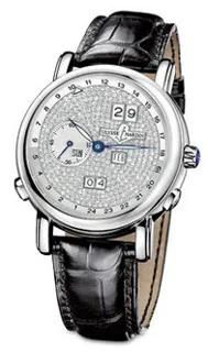 Ulysse Nardin GMT +/- Perpetual 320-82-091 18k white gold