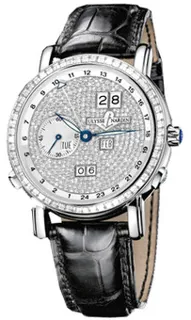 Ulysse Nardin GMT +/- Perpetual 320-89BAG-091 18k white gold