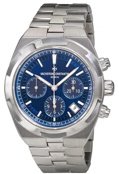 Vacheron Constantin Overseas Chronograph 5500V/110A-B148 42mm Stainless steel Blue