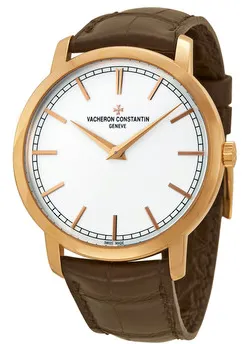 Vacheron Constantin Traditionnelle 43075/000R-9737 41mm Rose gold Silver