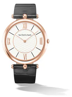 Van Cleef & Arpels Pierre Arpels VCARO3GK00 38mm Rose gold White