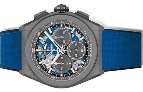 Zenith Defy El Primero 97.9001.9004/81.R946 44mm Titanium Blue