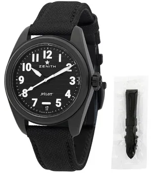 Zenith Pilot 49.4000.3620/21.I001 40mm Black ceramic Black