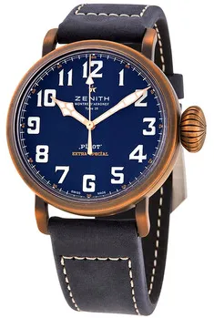 Zenith Pilot 29.2430.679/57.C808 45mm Bronze Blue