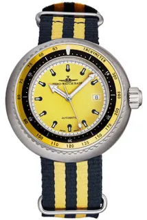 Zeno-Watch Basel Deep Diver 500-2824-I9 Stainless steel Yellow