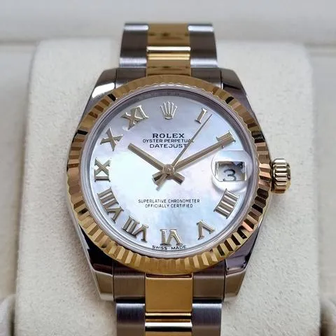 Rolex Datejust 31 178273 31mm Yellow gold and Stainless steel Mother-of-pearl