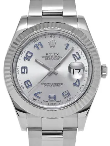 Rolex Datejust II 116334 41mm Stainless steel Silver